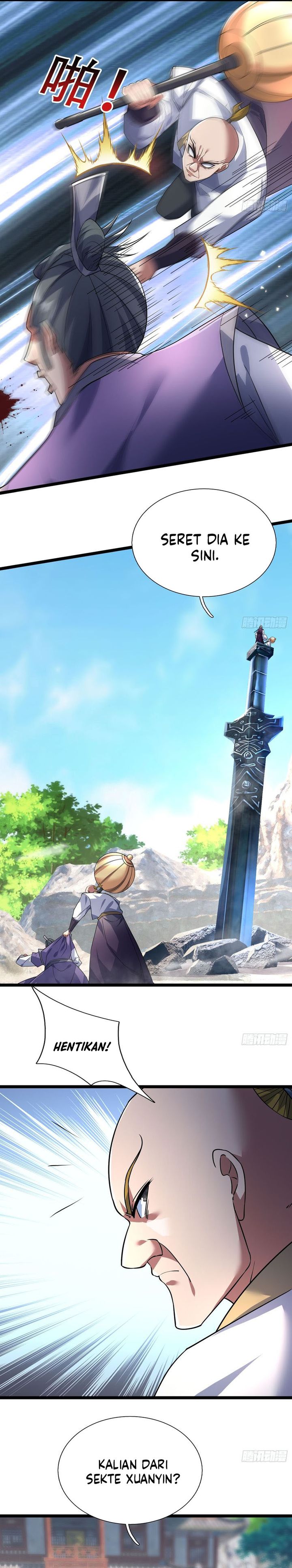 The Immortal as a Slave, the God as a Servant, the Emperor’s Watchdog Chapter 09 Bahasa Indonesia