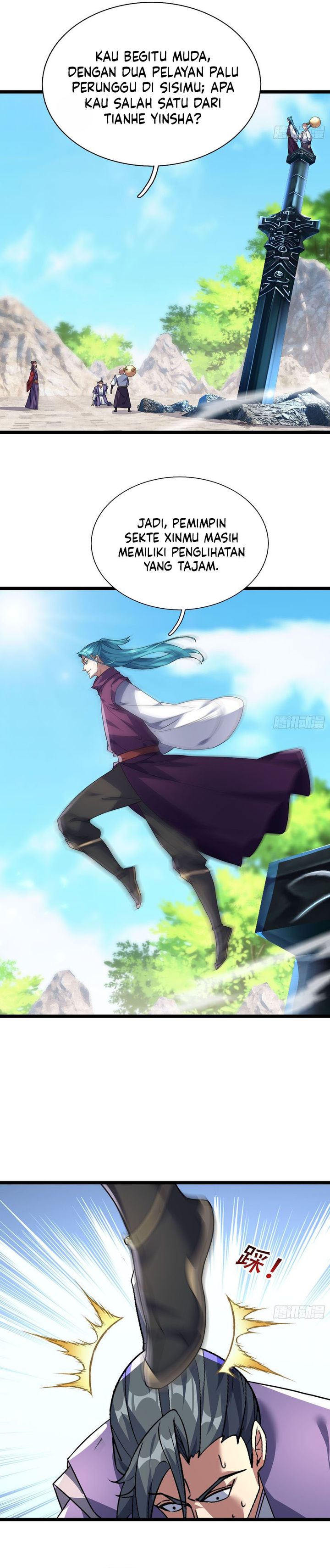 The Immortal as a Slave, the God as a Servant, the Emperor’s Watchdog Chapter 09 Bahasa Indonesia