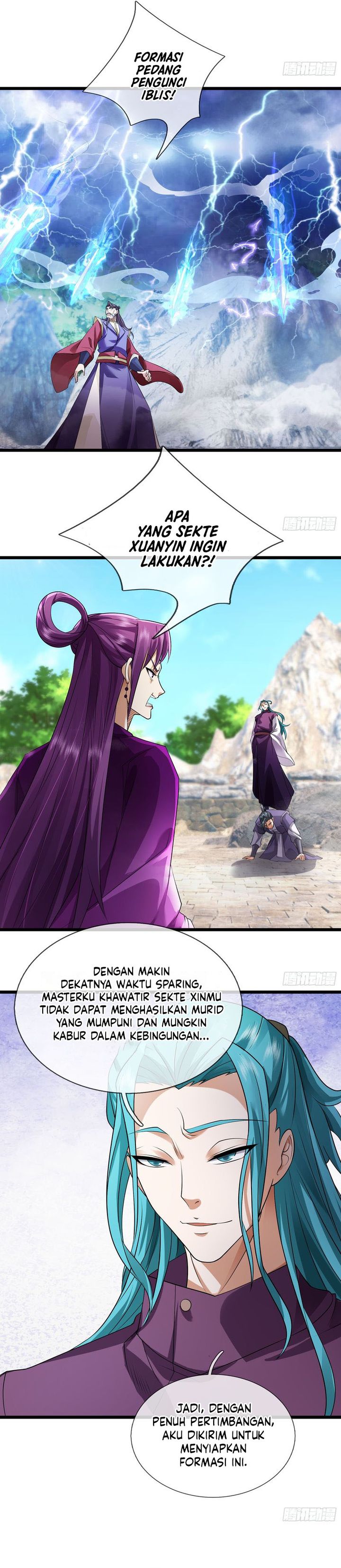 The Immortal as a Slave, the God as a Servant, the Emperor’s Watchdog Chapter 09 Bahasa Indonesia