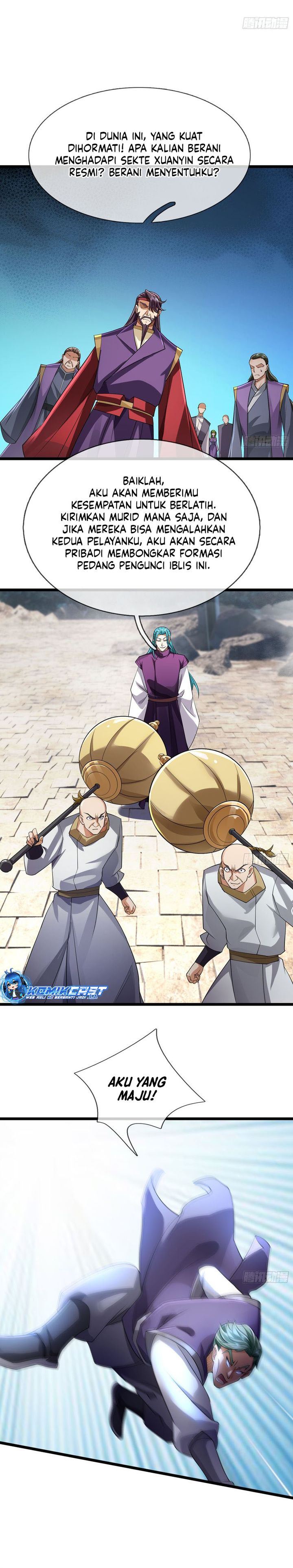 The Immortal as a Slave, the God as a Servant, the Emperor’s Watchdog Chapter 09 Bahasa Indonesia