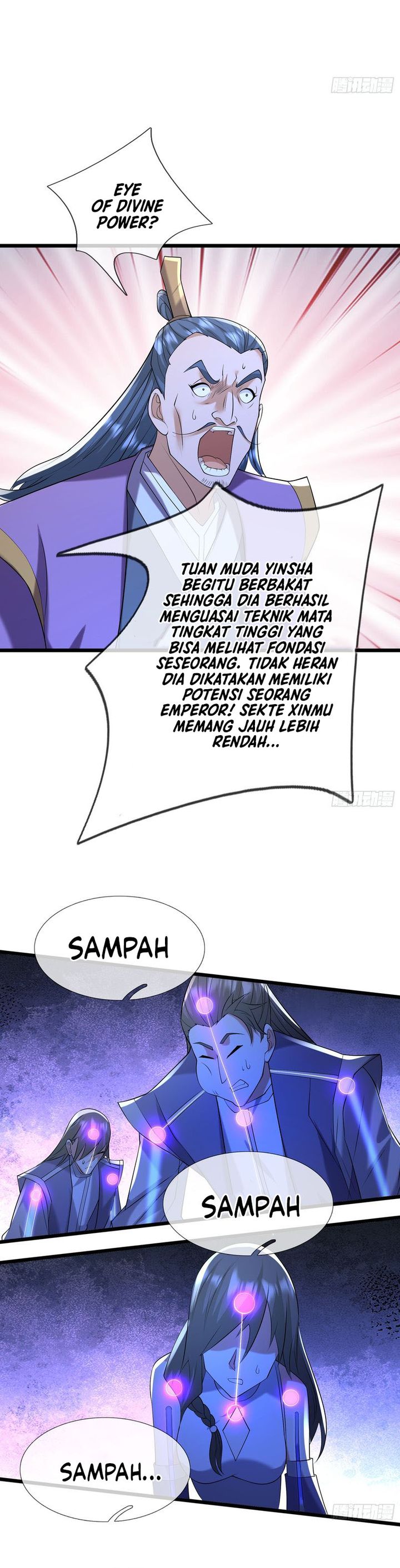 The Immortal as a Slave, the God as a Servant, the Emperor’s Watchdog Chapter 09 Bahasa Indonesia