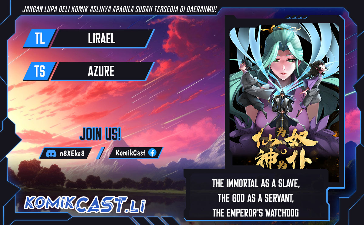 The Immortal as a Slave, the God as a Servant, the Emperor’s Watchdog Chapter 30 Bahasa Indonesia