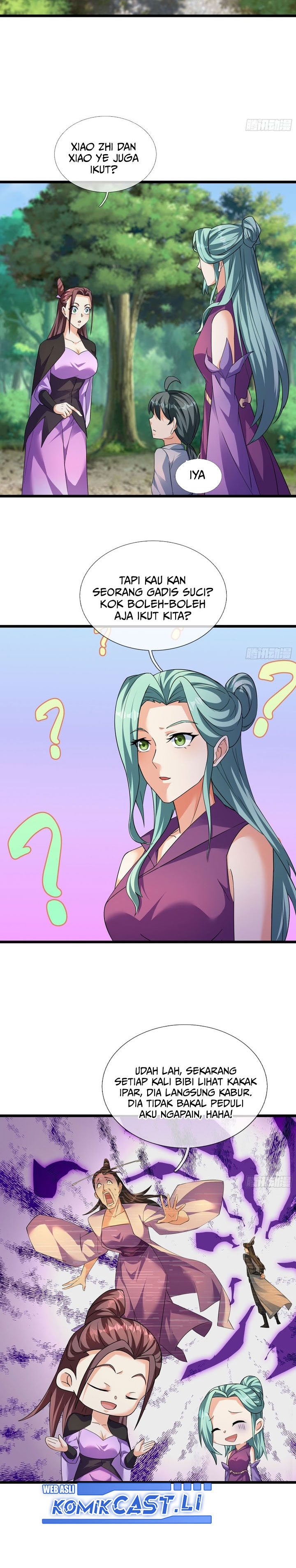 The Immortal as a Slave, the God as a Servant, the Emperor’s Watchdog Chapter 30 Bahasa Indonesia