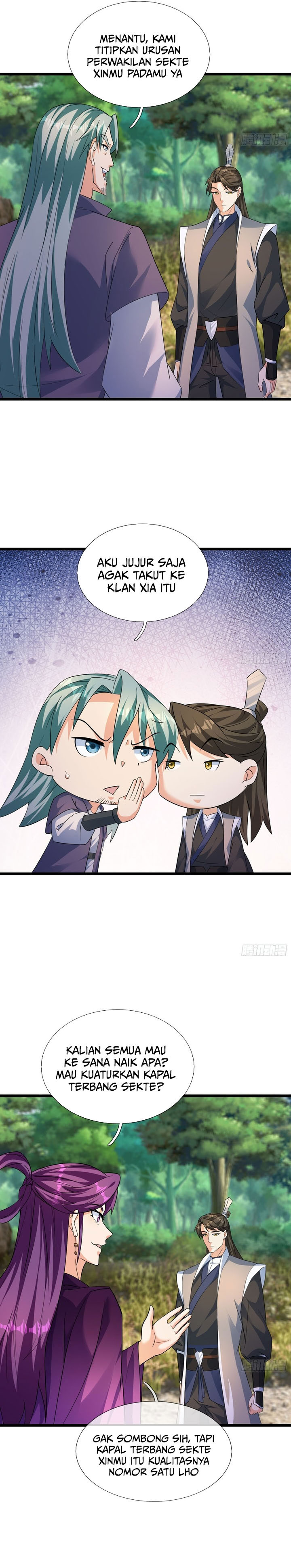 The Immortal as a Slave, the God as a Servant, the Emperor’s Watchdog Chapter 30 Bahasa Indonesia