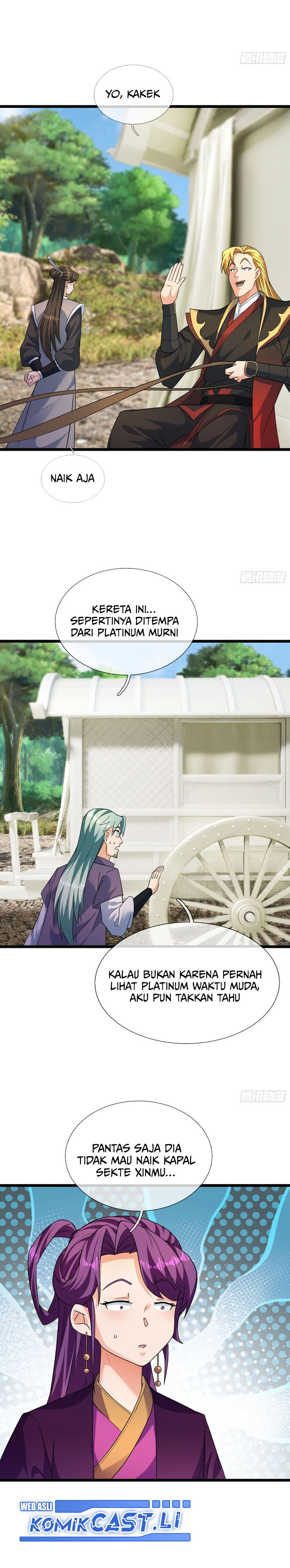 The Immortal as a Slave, the God as a Servant, the Emperor’s Watchdog Chapter 30 Bahasa Indonesia