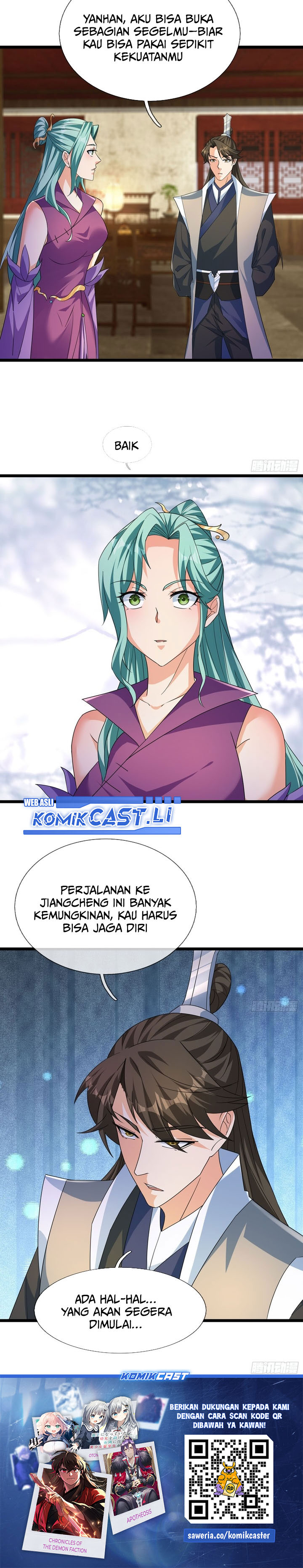 The Immortal as a Slave, the God as a Servant, the Emperor’s Watchdog Chapter 30 Bahasa Indonesia