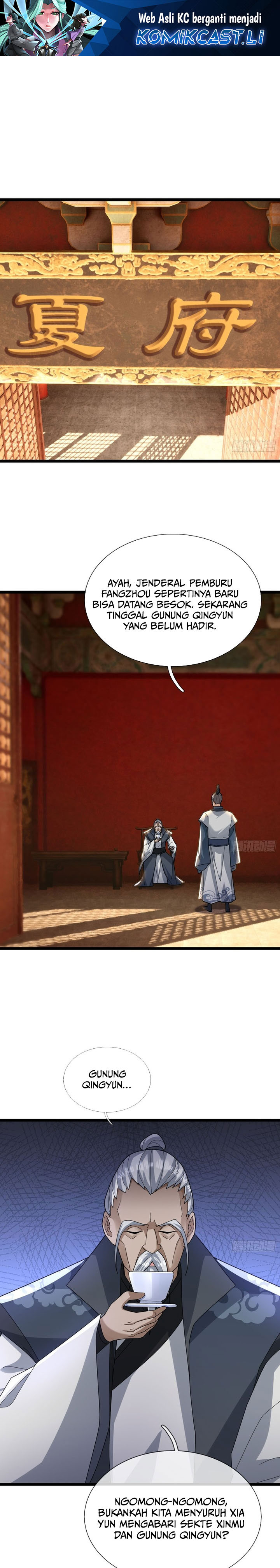 The Immortal as a Slave, the God as a Servant, the Emperor’s Watchdog Chapter 35 Bahasa Indonesia