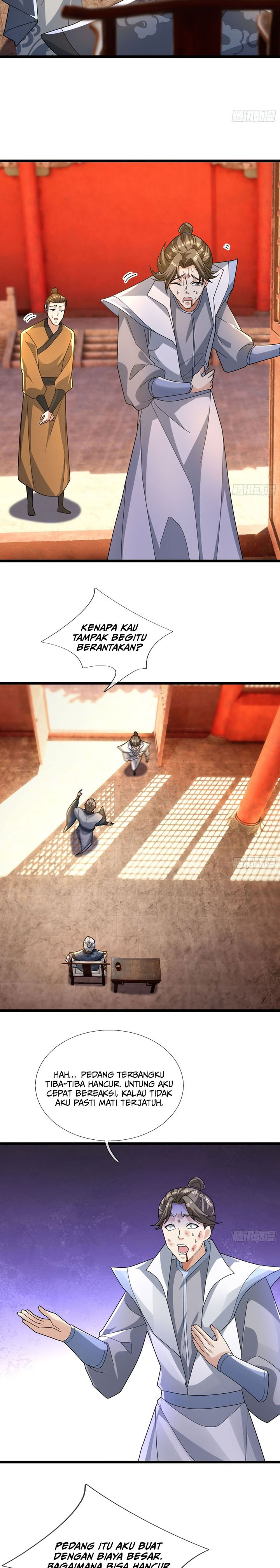 The Immortal as a Slave, the God as a Servant, the Emperor’s Watchdog Chapter 35 Bahasa Indonesia