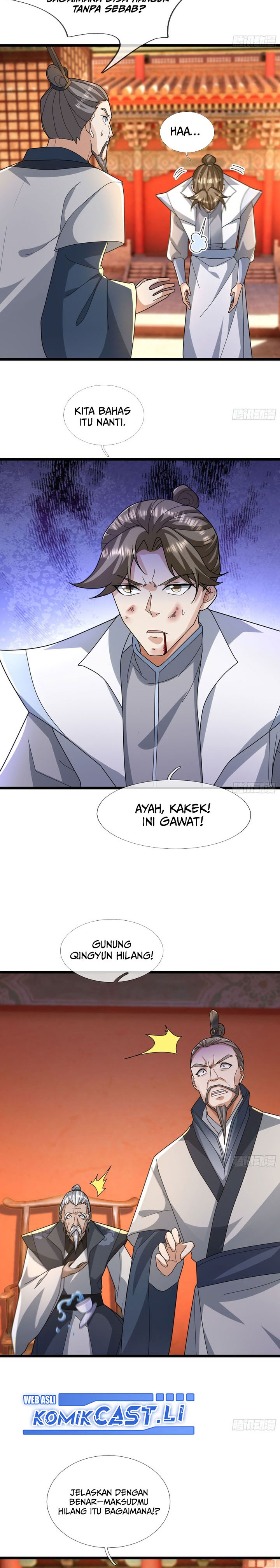 The Immortal as a Slave, the God as a Servant, the Emperor’s Watchdog Chapter 35 Bahasa Indonesia