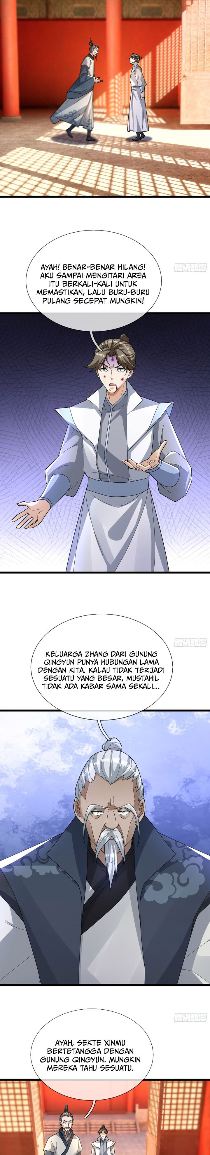 The Immortal as a Slave, the God as a Servant, the Emperor’s Watchdog Chapter 35 Bahasa Indonesia