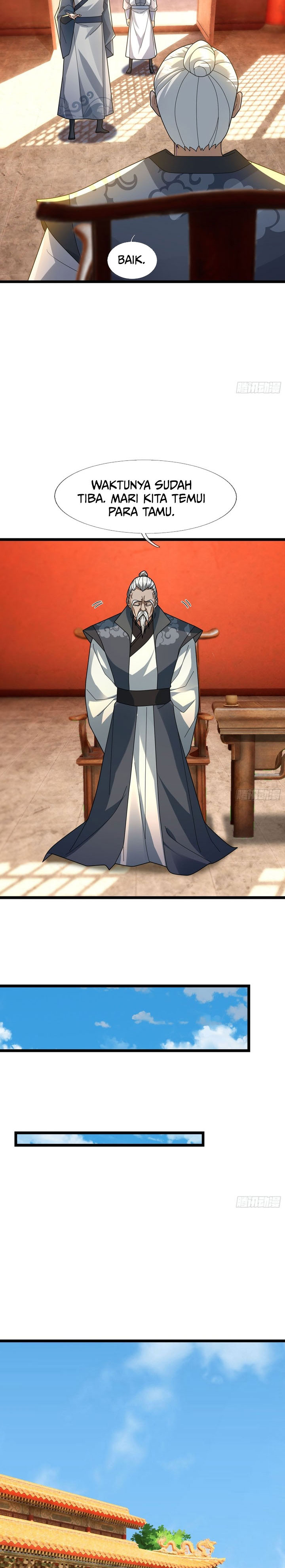 The Immortal as a Slave, the God as a Servant, the Emperor’s Watchdog Chapter 35 Bahasa Indonesia