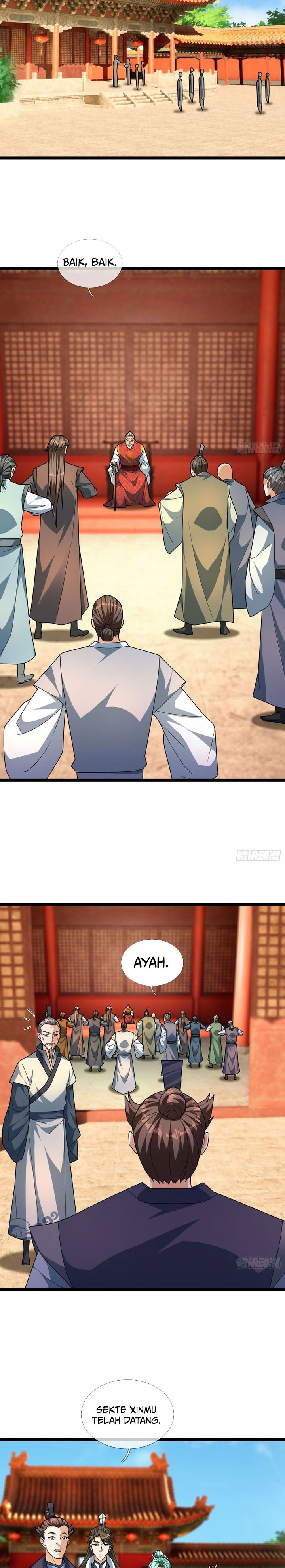 The Immortal as a Slave, the God as a Servant, the Emperor’s Watchdog Chapter 35 Bahasa Indonesia