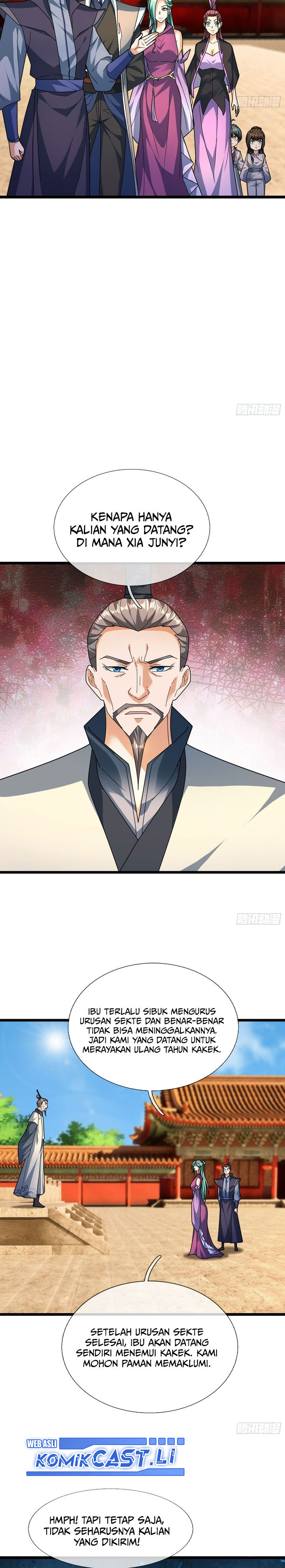 The Immortal as a Slave, the God as a Servant, the Emperor’s Watchdog Chapter 35 Bahasa Indonesia