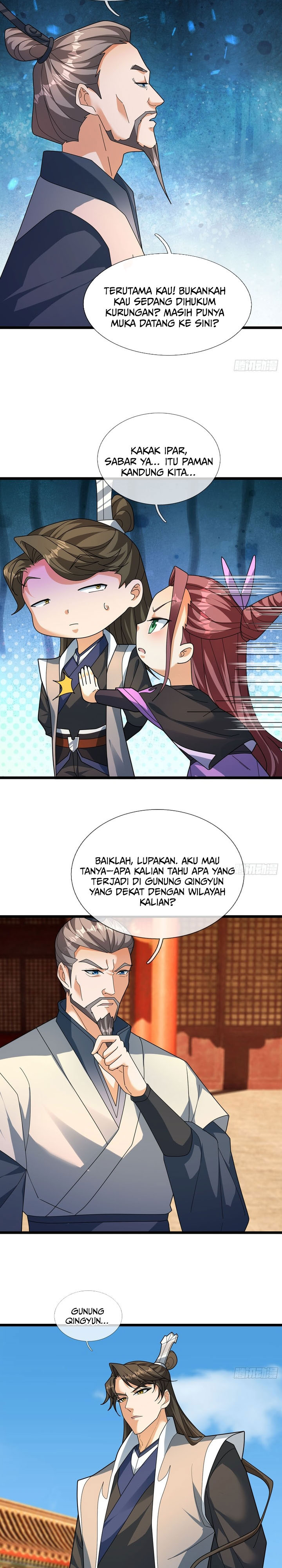 The Immortal as a Slave, the God as a Servant, the Emperor’s Watchdog Chapter 35 Bahasa Indonesia