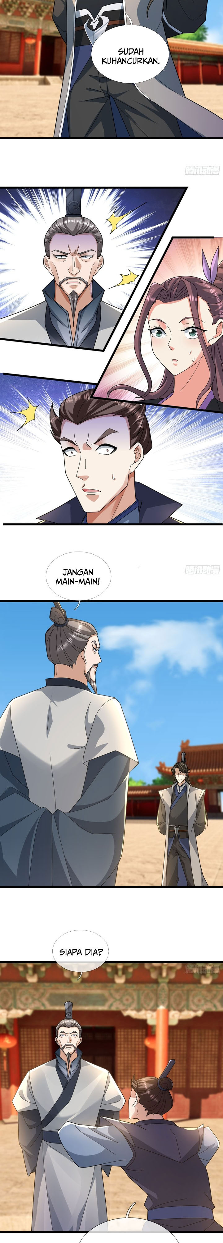 The Immortal as a Slave, the God as a Servant, the Emperor’s Watchdog Chapter 35 Bahasa Indonesia