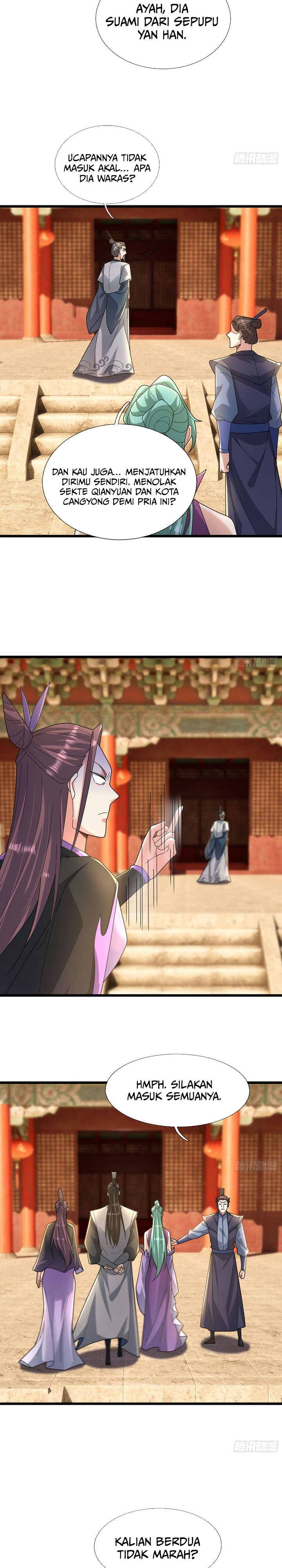 The Immortal as a Slave, the God as a Servant, the Emperor’s Watchdog Chapter 35 Bahasa Indonesia