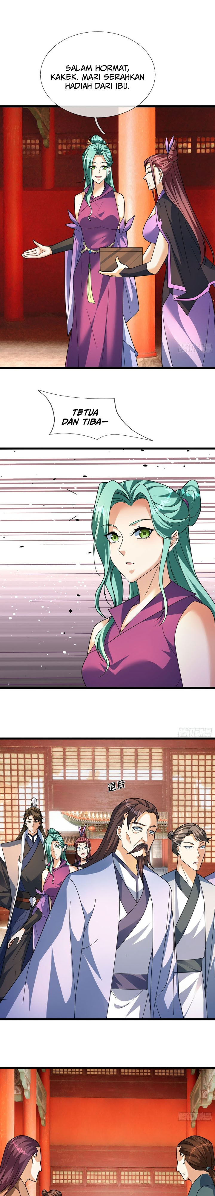 The Immortal as a Slave, the God as a Servant, the Emperor’s Watchdog Chapter 35 Bahasa Indonesia