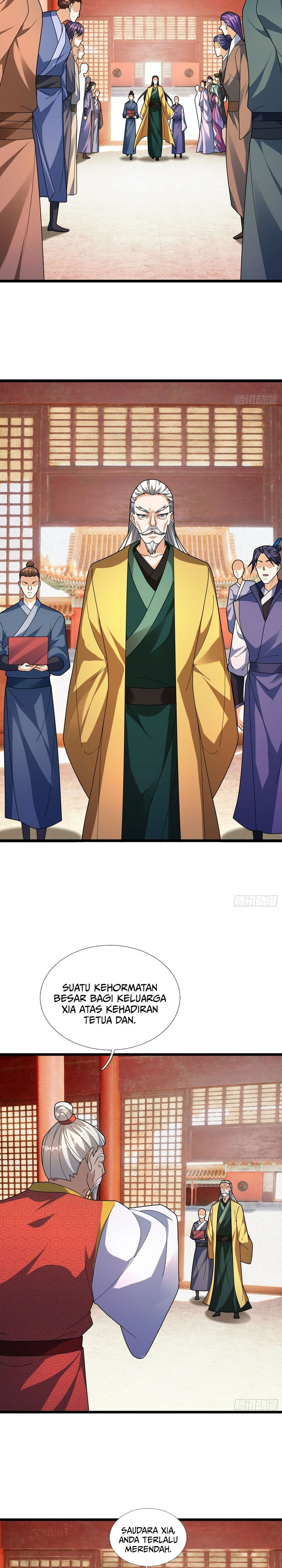 The Immortal as a Slave, the God as a Servant, the Emperor’s Watchdog Chapter 35 Bahasa Indonesia