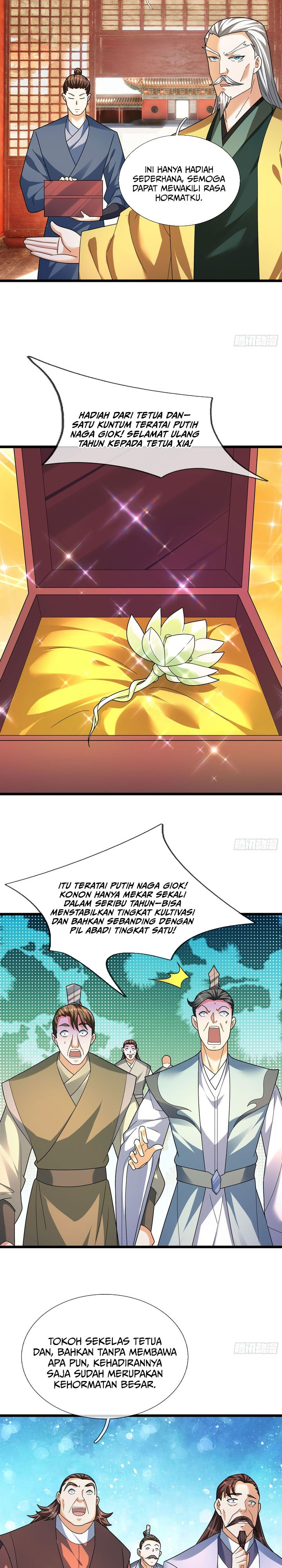 The Immortal as a Slave, the God as a Servant, the Emperor’s Watchdog Chapter 35 Bahasa Indonesia