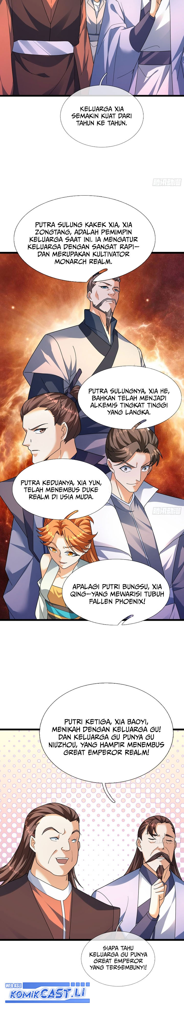 The Immortal as a Slave, the God as a Servant, the Emperor’s Watchdog Chapter 35 Bahasa Indonesia