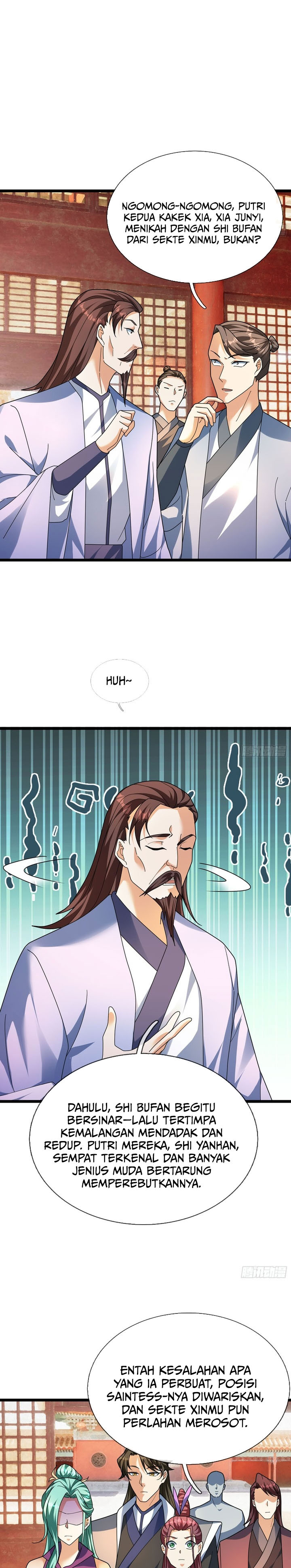 The Immortal as a Slave, the God as a Servant, the Emperor’s Watchdog Chapter 35 Bahasa Indonesia