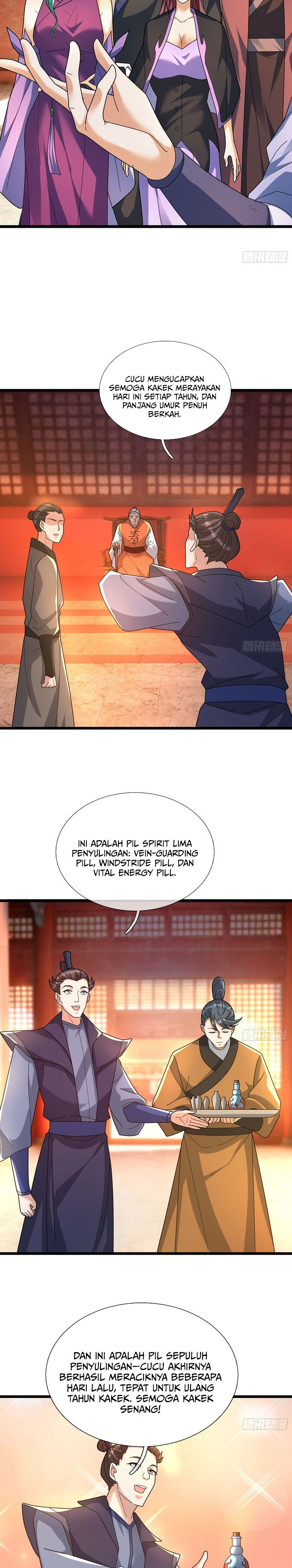 The Immortal as a Slave, the God as a Servant, the Emperor’s Watchdog Chapter 35 Bahasa Indonesia