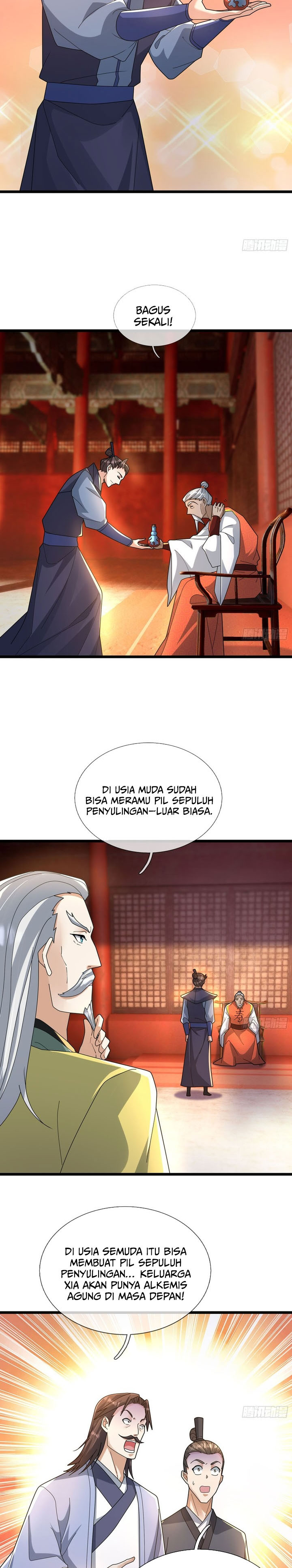 The Immortal as a Slave, the God as a Servant, the Emperor’s Watchdog Chapter 35 Bahasa Indonesia