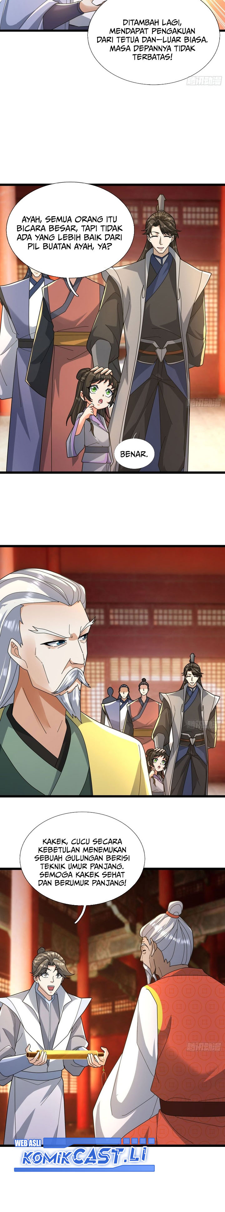 The Immortal as a Slave, the God as a Servant, the Emperor’s Watchdog Chapter 35 Bahasa Indonesia