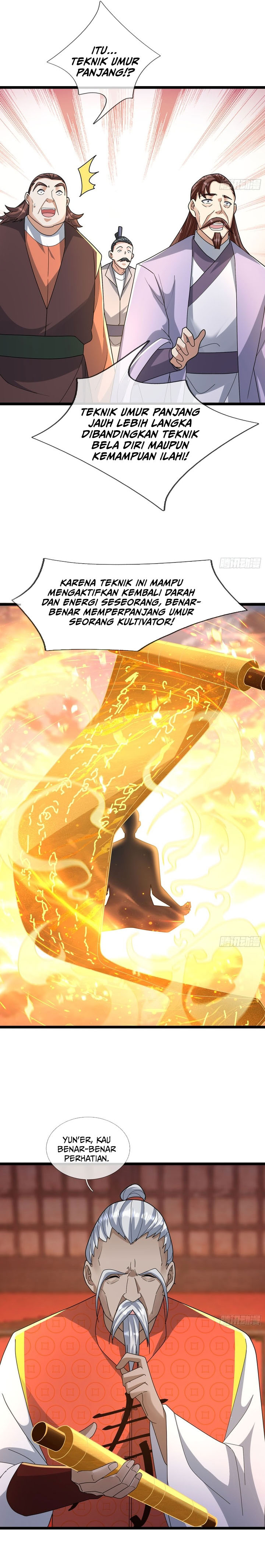 The Immortal as a Slave, the God as a Servant, the Emperor’s Watchdog Chapter 35 Bahasa Indonesia