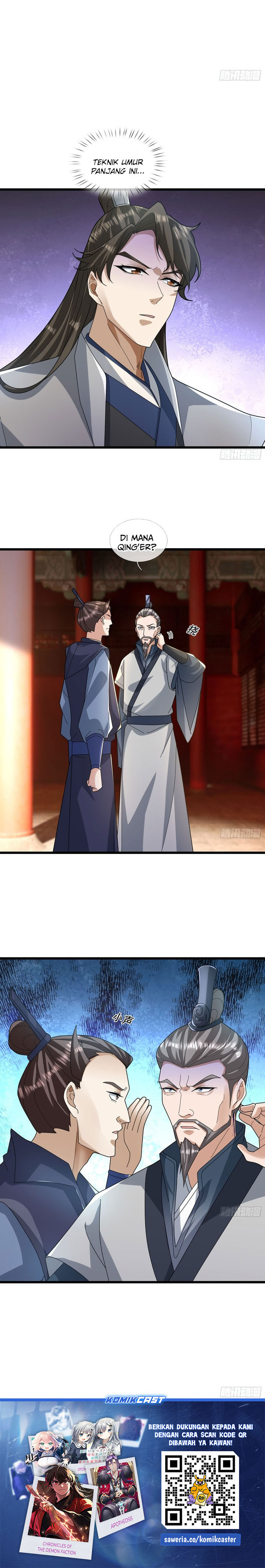 The Immortal as a Slave, the God as a Servant, the Emperor’s Watchdog Chapter 35 Bahasa Indonesia