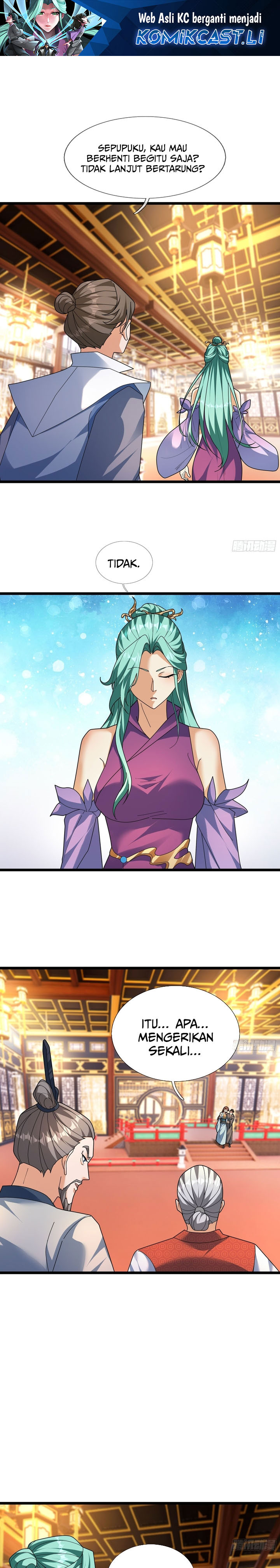 The Immortal as a Slave, the God as a Servant, the Emperor’s Watchdog Chapter 40 Bahasa Indonesia