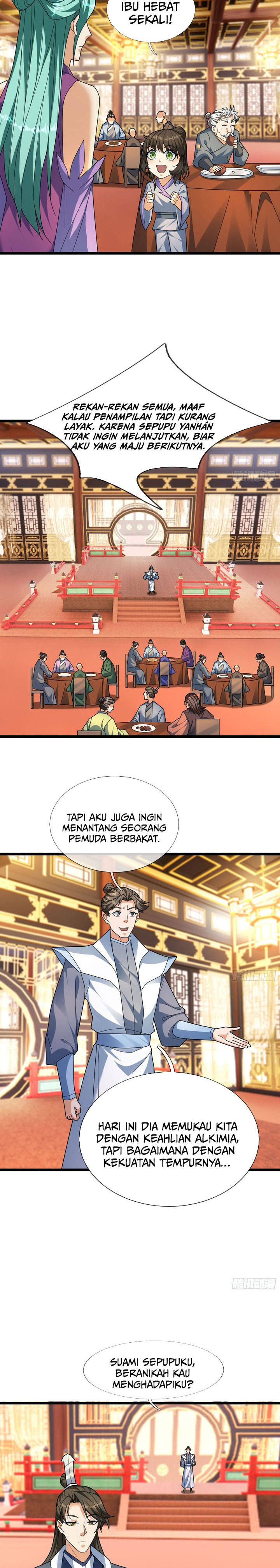 The Immortal as a Slave, the God as a Servant, the Emperor’s Watchdog Chapter 40 Bahasa Indonesia