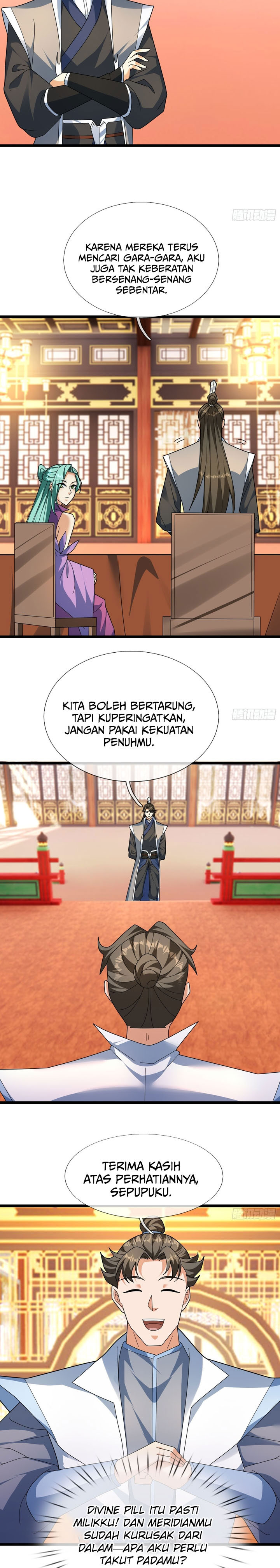 The Immortal as a Slave, the God as a Servant, the Emperor’s Watchdog Chapter 40 Bahasa Indonesia