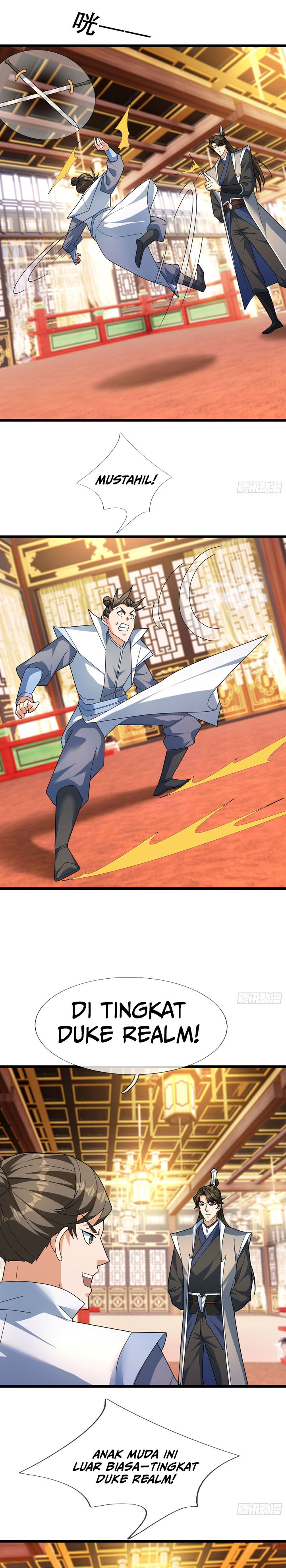 The Immortal as a Slave, the God as a Servant, the Emperor’s Watchdog Chapter 40 Bahasa Indonesia