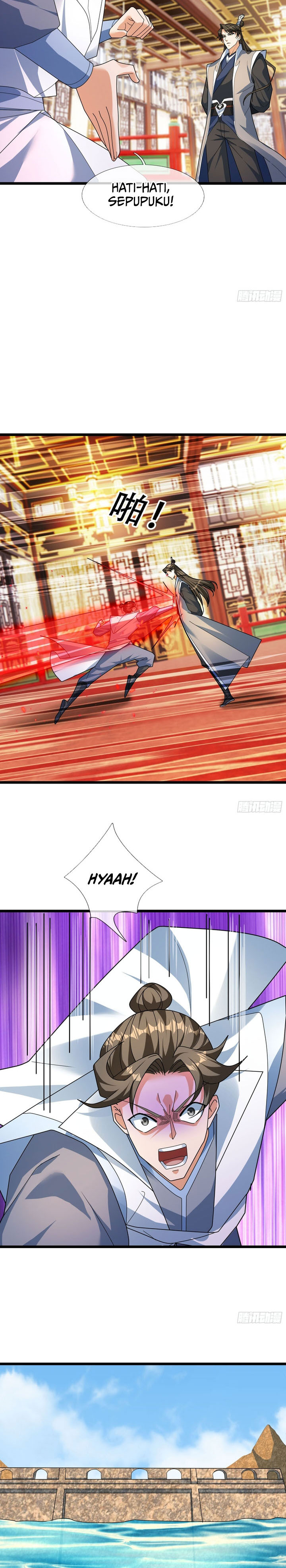 The Immortal as a Slave, the God as a Servant, the Emperor’s Watchdog Chapter 40 Bahasa Indonesia