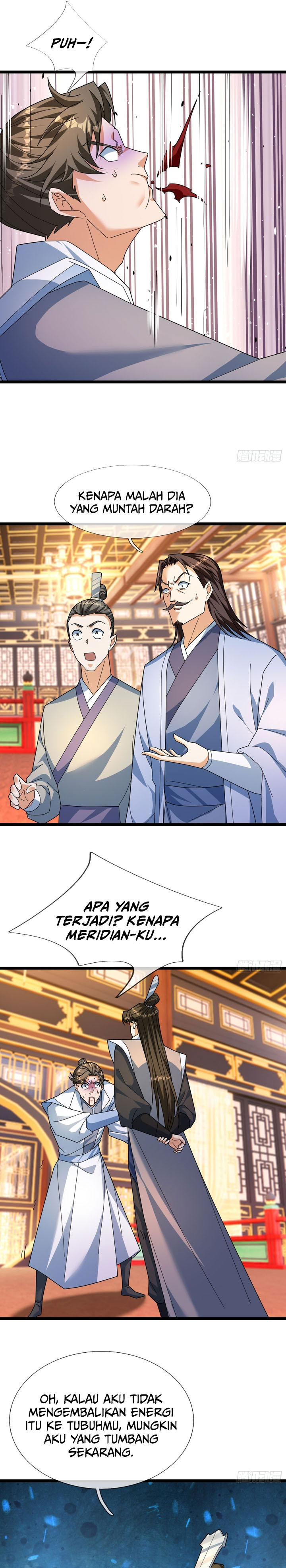 The Immortal as a Slave, the God as a Servant, the Emperor’s Watchdog Chapter 40 Bahasa Indonesia