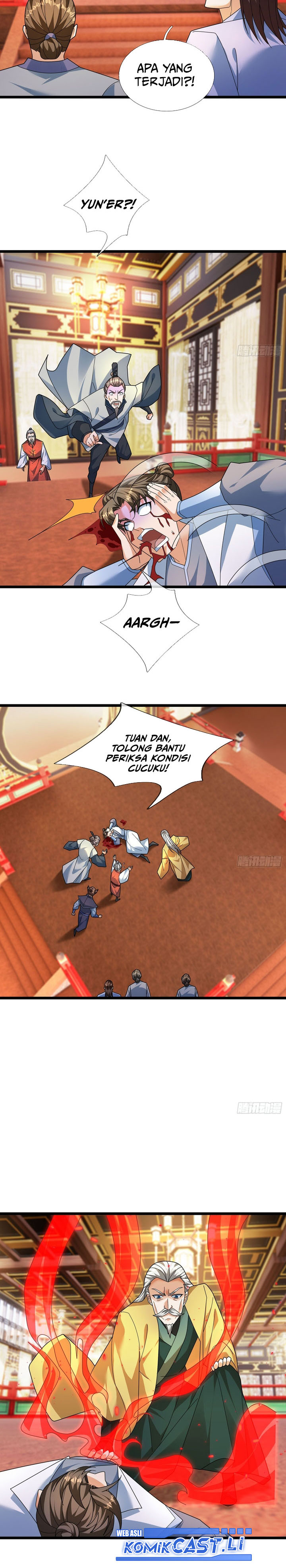 The Immortal as a Slave, the God as a Servant, the Emperor’s Watchdog Chapter 40 Bahasa Indonesia