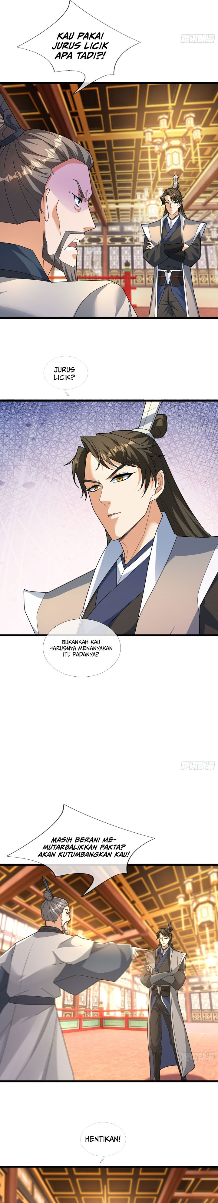 The Immortal as a Slave, the God as a Servant, the Emperor’s Watchdog Chapter 40 Bahasa Indonesia
