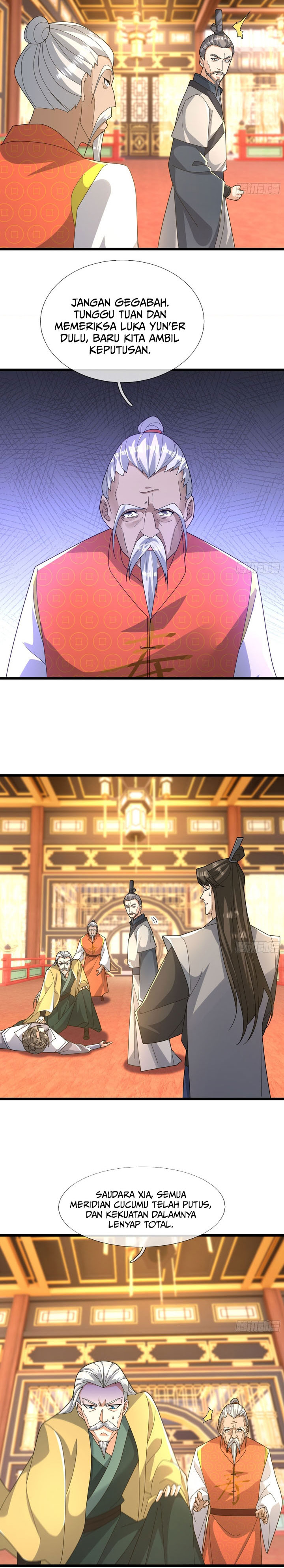 The Immortal as a Slave, the God as a Servant, the Emperor’s Watchdog Chapter 40 Bahasa Indonesia