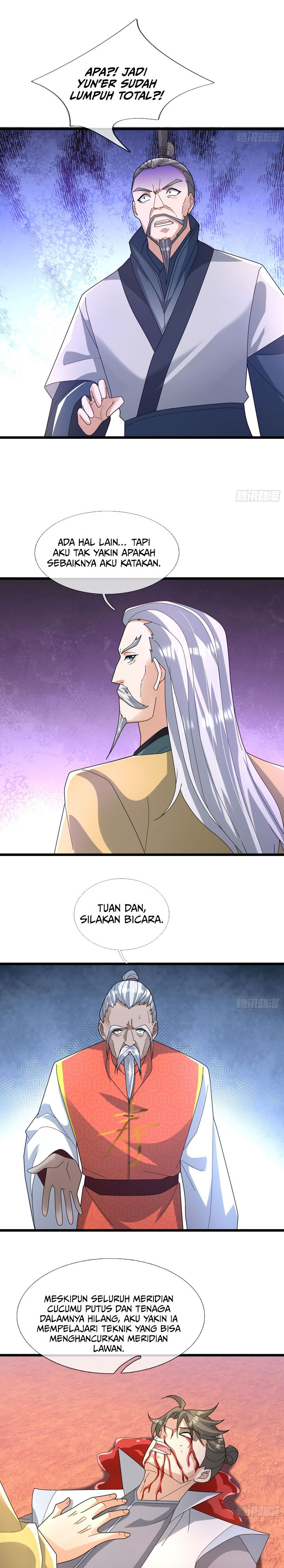 The Immortal as a Slave, the God as a Servant, the Emperor’s Watchdog Chapter 40 Bahasa Indonesia