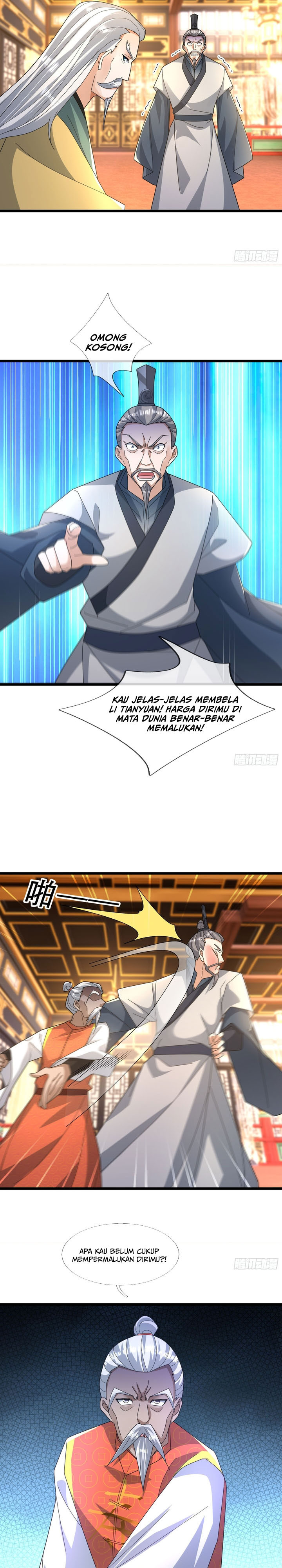 The Immortal as a Slave, the God as a Servant, the Emperor’s Watchdog Chapter 40 Bahasa Indonesia
