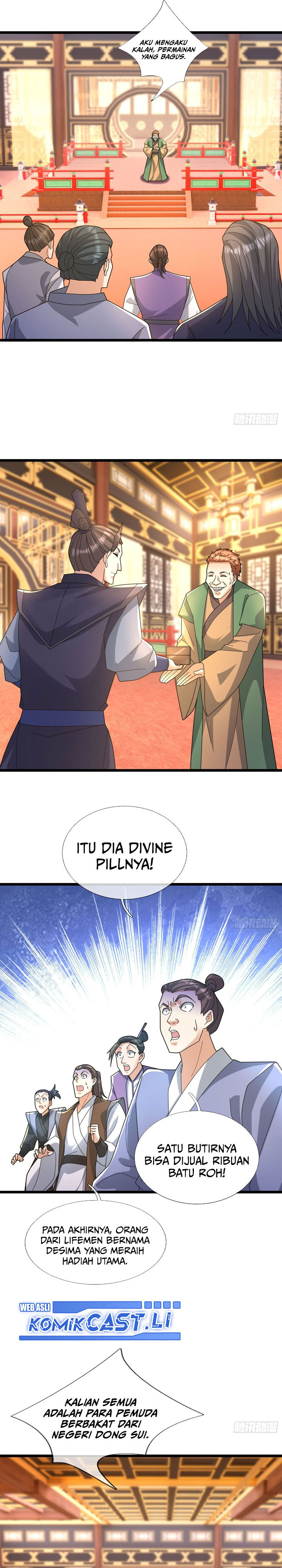 The Immortal as a Slave, the God as a Servant, the Emperor’s Watchdog Chapter 40 Bahasa Indonesia