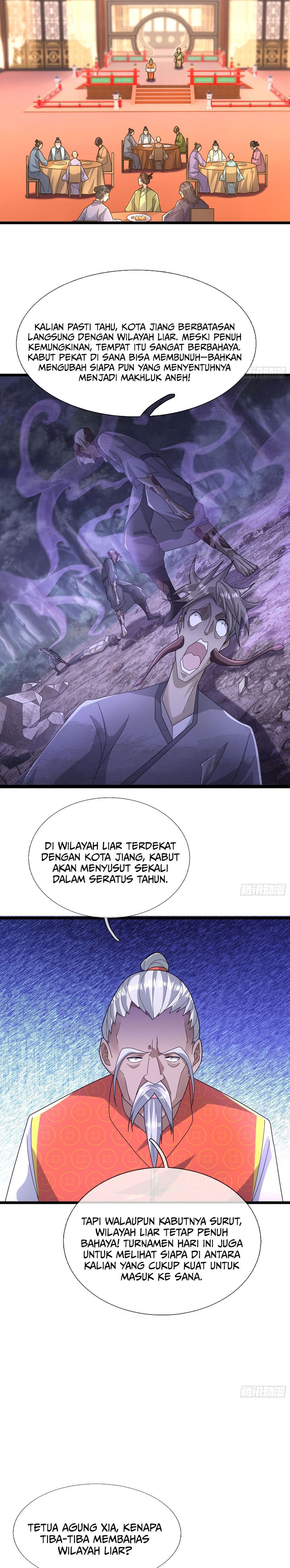 The Immortal as a Slave, the God as a Servant, the Emperor’s Watchdog Chapter 40 Bahasa Indonesia