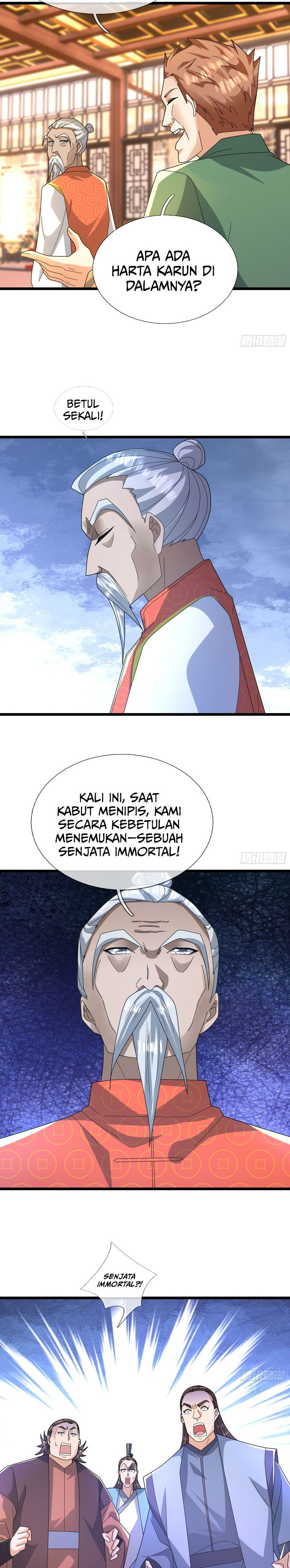 The Immortal as a Slave, the God as a Servant, the Emperor’s Watchdog Chapter 40 Bahasa Indonesia
