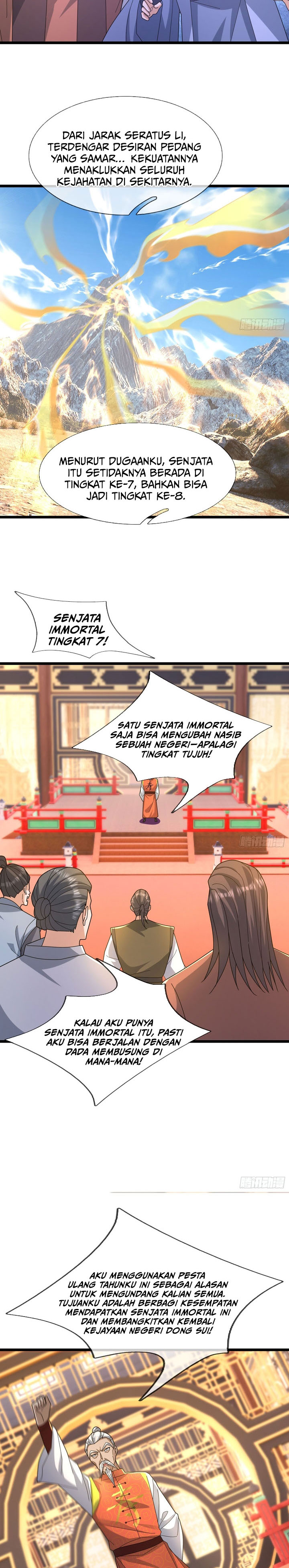 The Immortal as a Slave, the God as a Servant, the Emperor’s Watchdog Chapter 40 Bahasa Indonesia