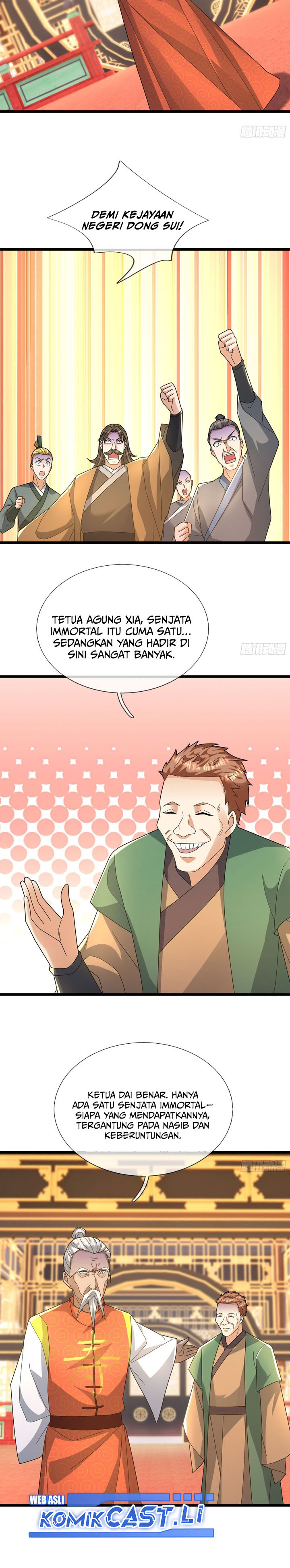 The Immortal as a Slave, the God as a Servant, the Emperor’s Watchdog Chapter 40 Bahasa Indonesia
