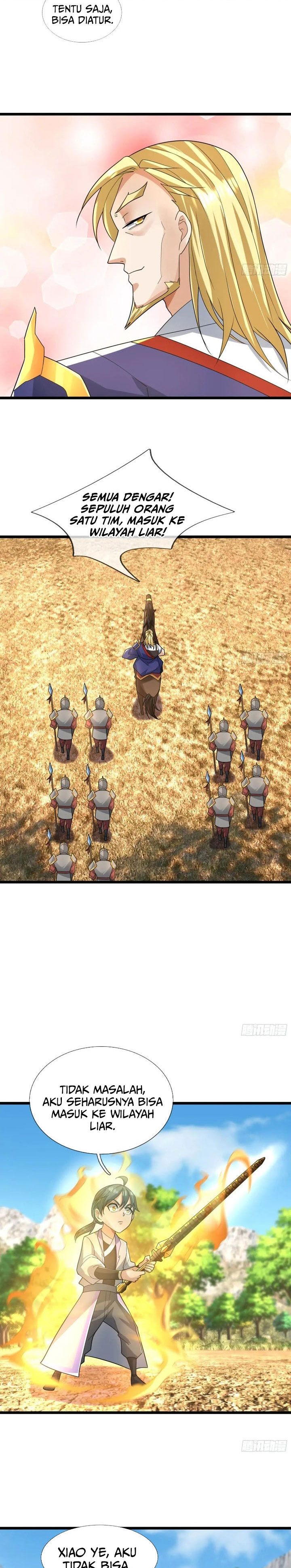 The Immortal as a Slave, the God as a Servant, the Emperor’s Watchdog Chapter 43 Bahasa Indonesia