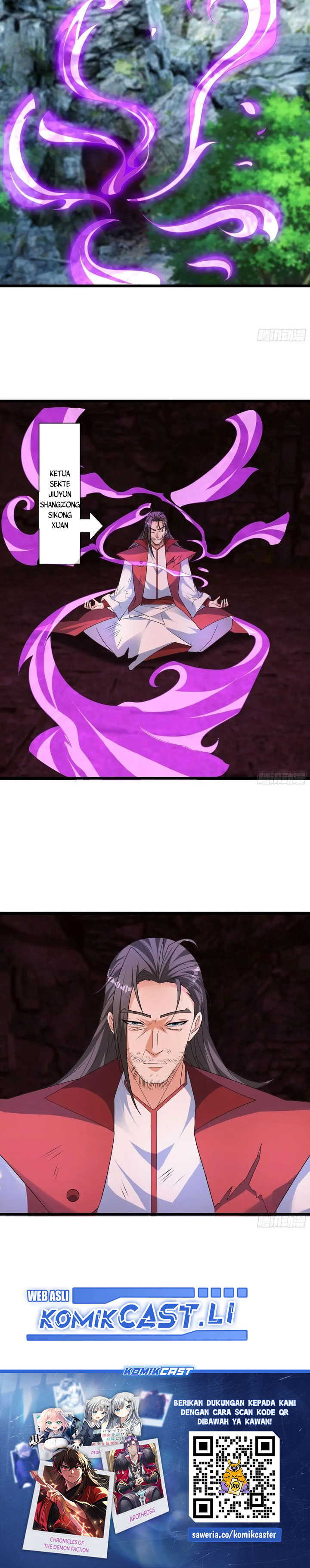 The Immortal as a Slave, the God as a Servant, the Emperor’s Watchdog Chapter 43 Bahasa Indonesia