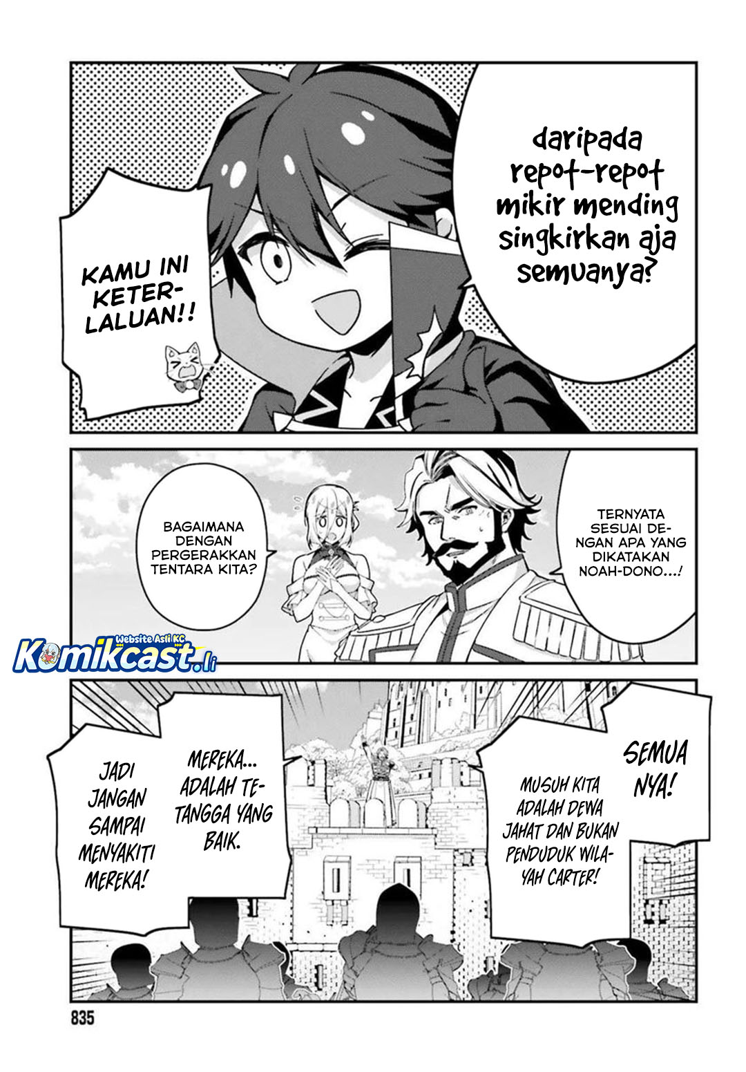 The Incompetent Prince Who Has Been Banished Wants To Hide His Abilities Chapter 36 Bahasa Indonesia