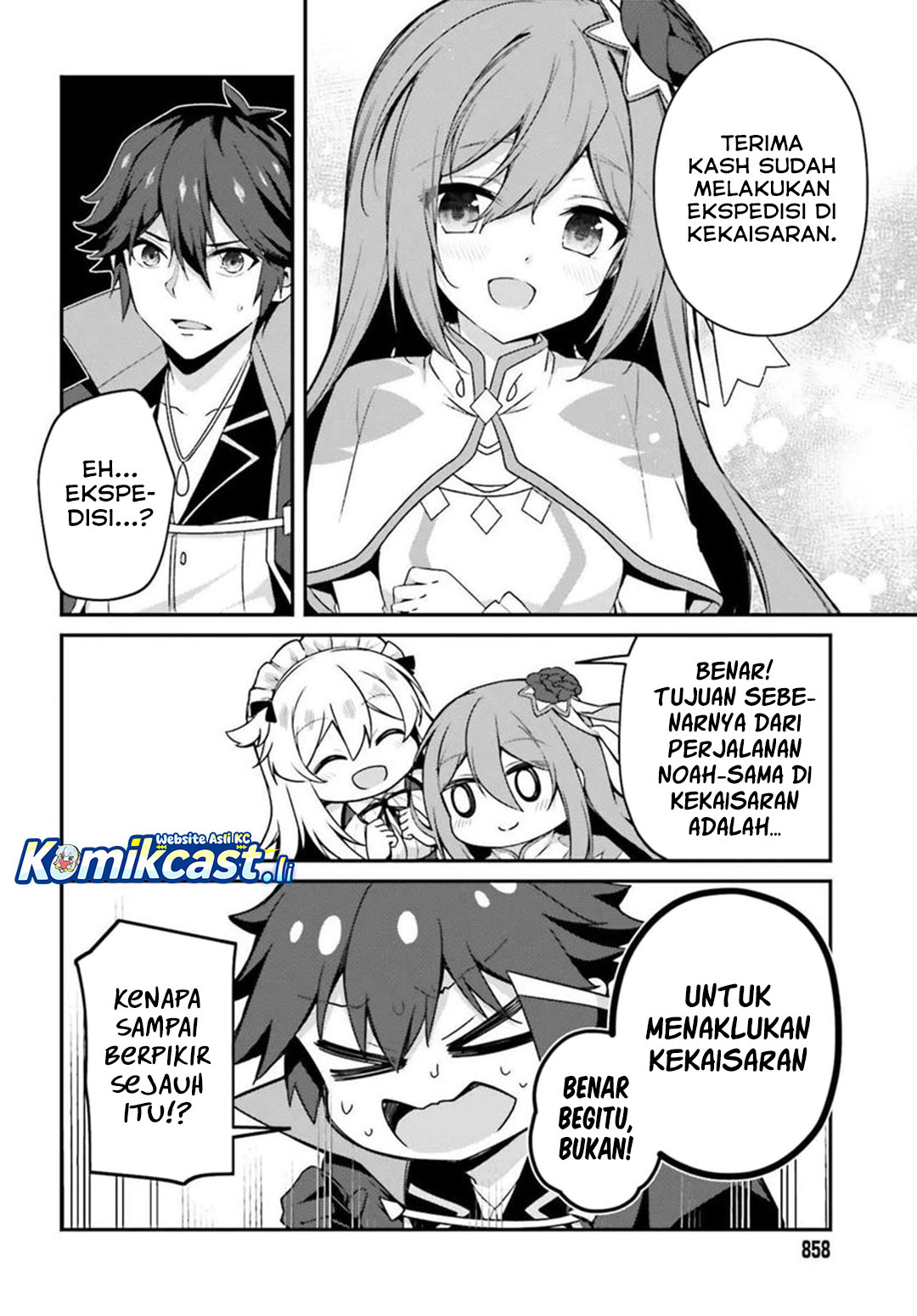 The Incompetent Prince Who Has Been Banished Wants To Hide His Abilities Chapter 36 Bahasa Indonesia